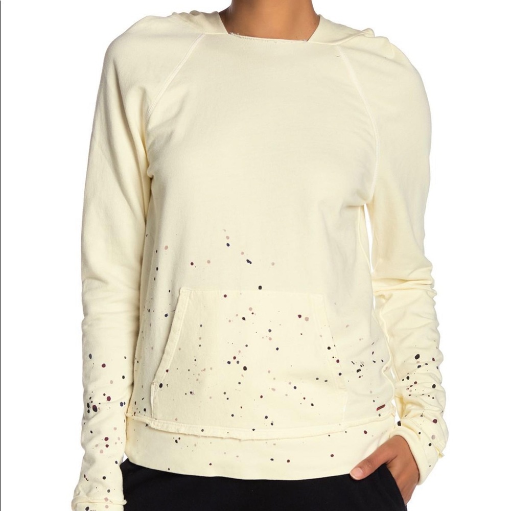 Philanthropy Paint Splatter Hooded Sweatshirt